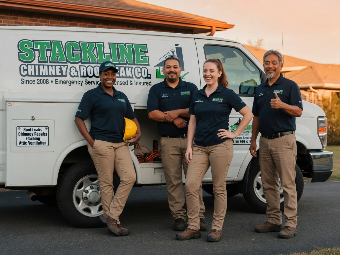 Chimney flashing repair company in Dunlo, PA